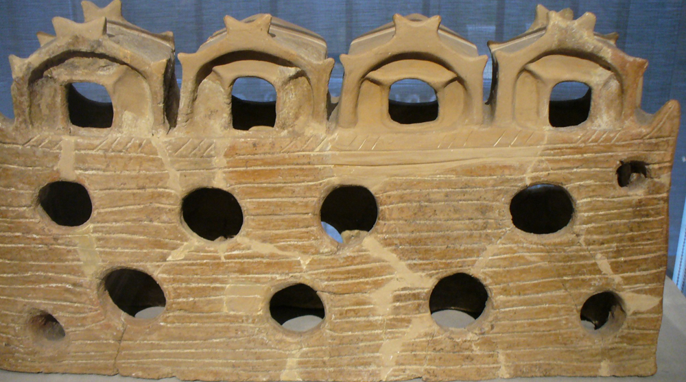 architectural model gumelnita bulgaria 4600 bc